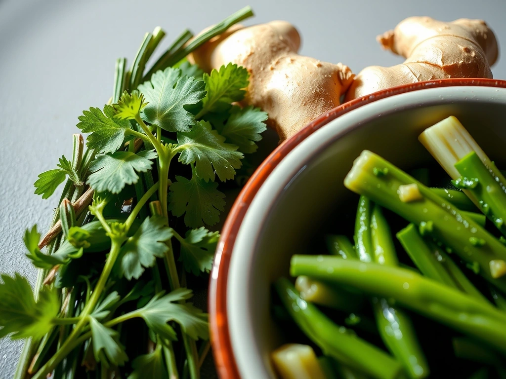 Verse kruiden en groenten