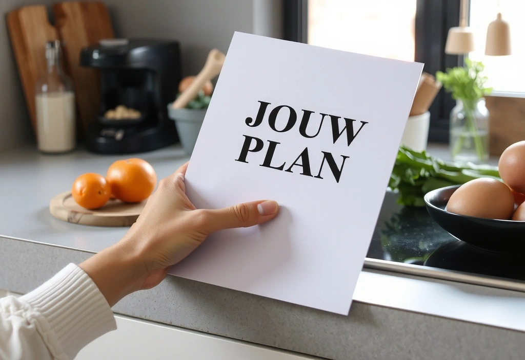 Geprint persoonlijk voedingsplan